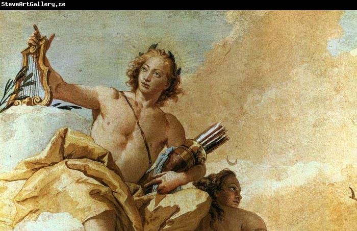 TIEPOLO, Giovanni Domenico Apollo and Diana